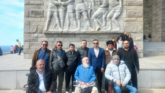 Soma Ordulular Derneği'nden Tarihe Yolculuk: Çanakkale Ruhu Engelleri Aştı