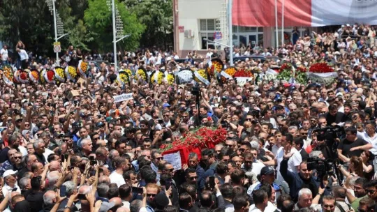 On Binler Birlikte Başkanımı Son Yolculuğuna Uğurladı