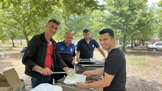 Manisa Büyükşehir Belediyesi Çalışanları Turgutlu'da Hafta Sonu Etkinliğinde Buluştu