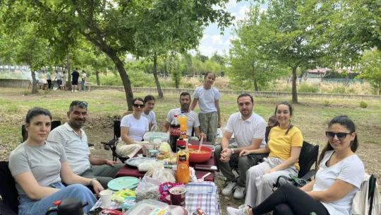 Manisa Büyükşehir Belediyesi Çalışanları Turgutlu'da Hafta Sonu Etkinliğinde Buluştu