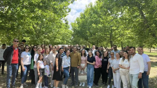 Manisa Büyükşehir Belediyesi Çalışanları Turgutlu'da Hafta Sonu Etkinliğinde Buluştu