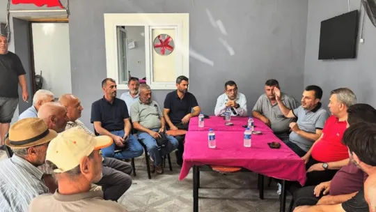 CHP Manisa Milletvekili Bekir Başevirgen Yangın Bölgesinde İncelemelerde Bulundu