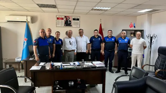 Manisa Zabıta Daire Başkanı Erdal Özçelik Turgutlu'da Bir Dizi Ziyaret Gerçekleştirdi