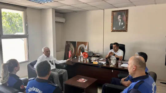 Manisa Zabıta Daire Başkanı Erdal Özçelik Turgutlu'da Bir Dizi Ziyaret Gerçekleştirdi