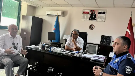 Manisa Zabıta Daire Başkanı Erdal Özçelik Turgutlu'da Bir Dizi Ziyaret Gerçekleştirdi