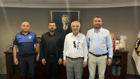 Manisa Zabıta Daire Başkanı Erdal Özçelik Turgutlu'da Bir Dizi Ziyaret Gerçekleştirdi