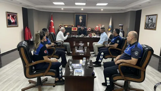 Manisa Zabıta Daire Başkanı Erdal Özçelik Turgutlu'da Bir Dizi Ziyaret Gerçekleştirdi
