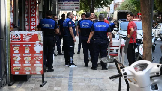 Salihli'de Kaldırım İşgali Denetimi Yapıldı