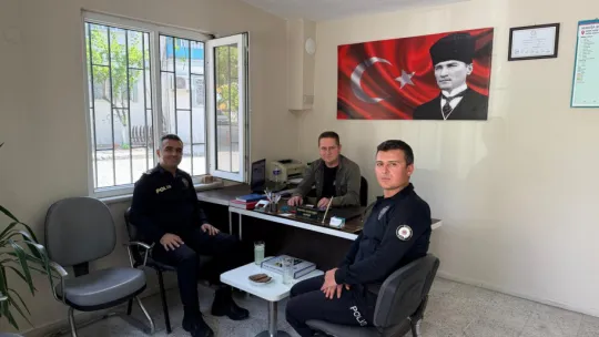 Soma İlçe Emniyet Müdürü Umut Er'den Mahalle Muhtarlarına Ziyaret
