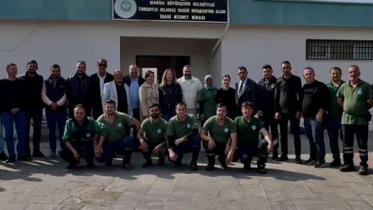 Turgutlu'da Kent Estetiğine Yeni Vizyon: Erk Kayabaş Irlamaz Rekreasyon Alanı'nda Personelle Buluştu