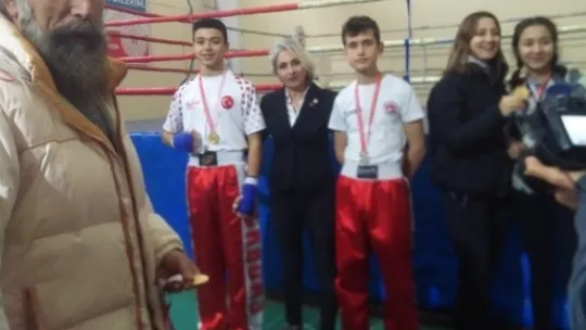 Kent Eğitim Kampusü Kick Boks'ta bizde varız dedi
