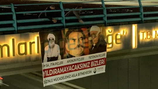 Zafer Partisi Turgutlu ilçe teşkilatından pankartlı eylem