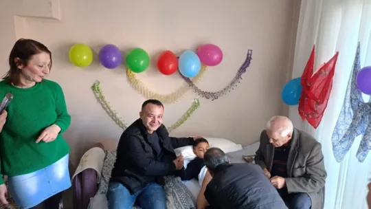Kadircan ve Yiğitcan Kardeşler Uyuşturucuyla Mücadele Federasyonu bünyesinde sünnetlerini oldu