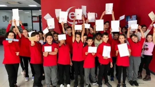 Kent Eğitim Koleji öğrencilerinden harekattaki Mehmetçiğe duygu dolu mektup