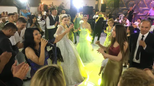 Turgutlu'da Muhteşem bir düğünle hayatlarını birleştirdiler