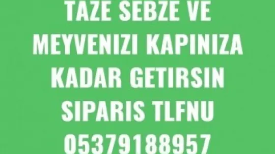 Turgutlu'nun en iyi manavı Orhan babanın yeri oldu