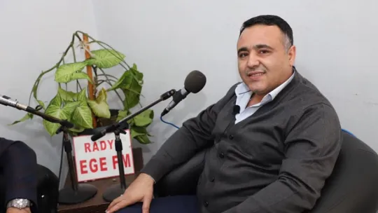 Başkan Akın Karataş'ın sorularını açık yüreklilikle cevapladı (Video)