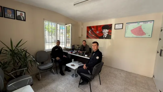 Soma İlçe Emniyet Müdürü Umut Er'den Mahalle Muhtarlarına Ziyaret