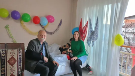 Kadircan ve Yiğitcan Kardeşler Uyuşturucuyla Mücadele Federasyonu bünyesinde sünnetlerini oldu
