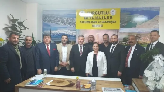 Gelecek Partisi Turgutlu'da Bitlisliler Derneğini Ziyaret etti