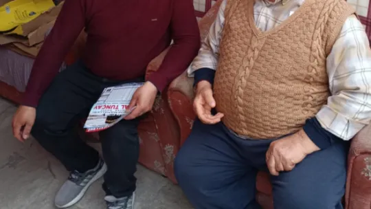 Muhtar Adayı Celal Tunçay'a destek yağmuru