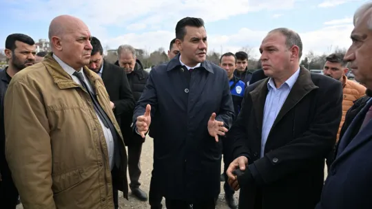 Irlamaz Vadisi'nin ikinci etabının ilk adımı dere temizliğiyle başladı