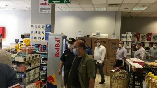 Kaymakam Sağlam Turgutlu'da denetlemelerde bulundu