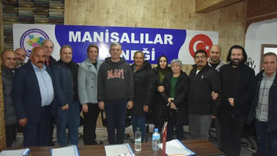 Manisalılar Derneği Aylık Toplantısını Gerçekleştirdi