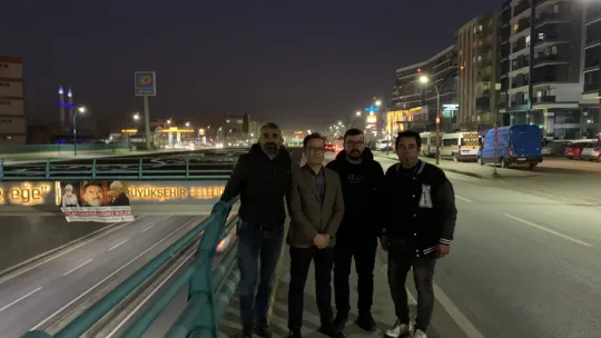 Zafer Partisi Turgutlu ilçe teşkilatından pankartlı eylem