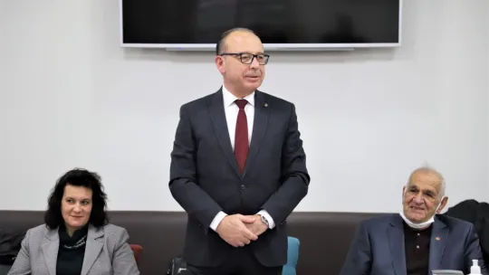 Başkan Akın Gazeteciler ile Buluştu