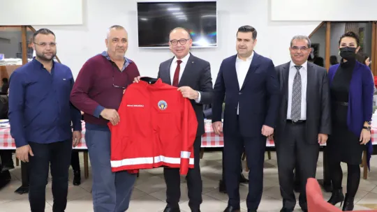 Başkan Akın Gazeteciler ile Buluştu