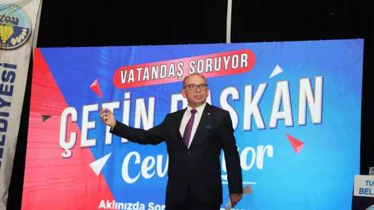 Başkan Çetin Akın Halkın Sorularını Tek Tek Yanıtladı