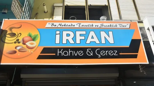 İrfan Kahve ve Çerez Turgutlu'da yeni yüzüyle sizlerin hizmetinde