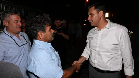 Büyükşehir Tüm Birimleriyle Yangın Bölgesinde