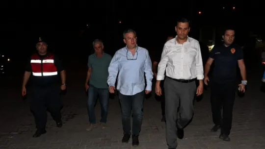 Büyükşehir Tüm Birimleriyle Yangın Bölgesinde