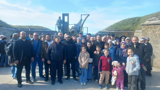 Soma Ordulular Derneği'nden Tarihe Yolculuk: Çanakkale Ruhu Engelleri Aştı