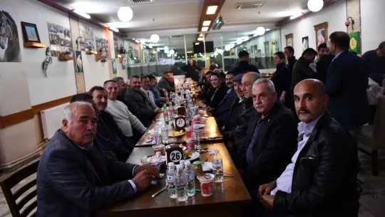 Turgutlu Selendililer Derneği'nden Sponsorlara Teşekkür Yemeği düzenledi