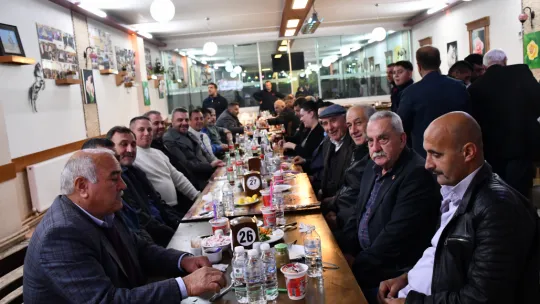 Turgutlu Selendililer Derneği'nden Sponsorlara Teşekkür Yemeği düzenledi