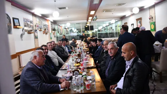 Turgutlu Selendililer Derneği'nden Sponsorlara Teşekkür Yemeği düzenledi