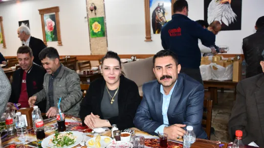 Turgutlu Selendililer Derneği'nden Sponsorlara Teşekkür Yemeği düzenledi