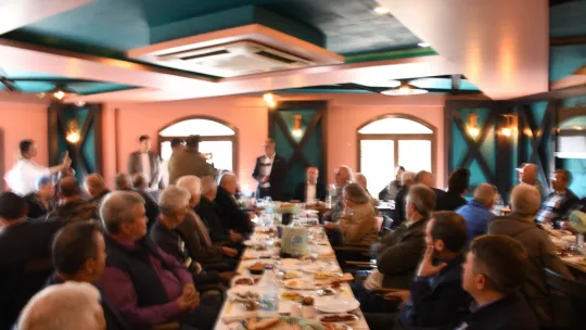 Şahin Ek Muhtarlarla Kahvaltıda Buluştu, Esnaf Kefalet Kooperatifi İçin Önemli Mesajlar Verdi