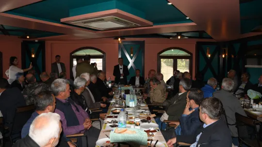 Şahin Ek Muhtarlarla Kahvaltıda Buluştu, Esnaf Kefalet Kooperatifi İçin Önemli Mesajlar Verdi