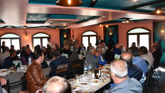 Şahin Ek Muhtarlarla Kahvaltıda Buluştu, Esnaf Kefalet Kooperatifi İçin Önemli Mesajlar Verdi