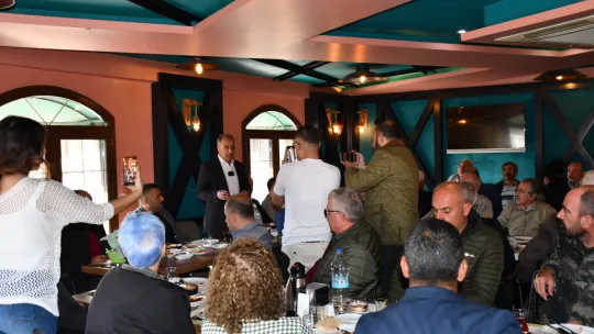 Şahin Ek Muhtarlarla Kahvaltıda Buluştu, Esnaf Kefalet Kooperatifi İçin Önemli Mesajlar Verdi