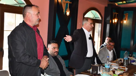 Şahin Ek Muhtarlarla Kahvaltıda Buluştu, Esnaf Kefalet Kooperatifi İçin Önemli Mesajlar Verdi