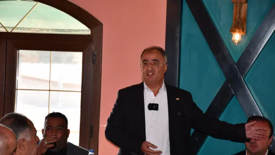 Şahin Ek Muhtarlarla Kahvaltıda Buluştu, Esnaf Kefalet Kooperatifi İçin Önemli Mesajlar Verdi