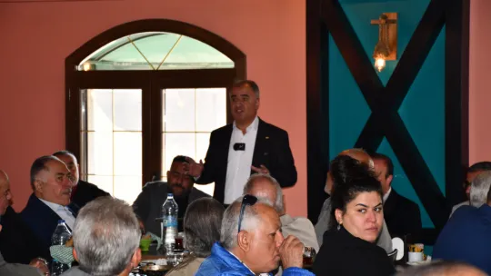 Şahin Ek Muhtarlarla Kahvaltıda Buluştu, Esnaf Kefalet Kooperatifi İçin Önemli Mesajlar Verdi