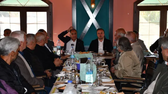 Şahin Ek Muhtarlarla Kahvaltıda Buluştu, Esnaf Kefalet Kooperatifi İçin Önemli Mesajlar Verdi