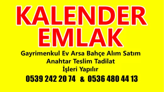Kalender Emlak Gayri Menkul Sektöründe Öncü Olma yolunda İlerliyor