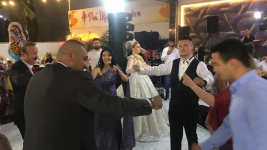 Turgutlu'da Muhteşem bir düğünle hayatlarını birleştirdiler